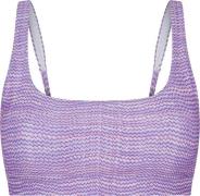 Röhnisch Women's Nife Bikini Top Zigzag Purple