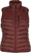 Pinewood Women's Abisko Insulation Vest Earth Plum