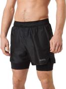 Björn Borg Men's Borg Running Shorts 2 In 1 Black Beauty