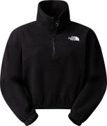 The North Face Women's 100 Glacier Half Zip Fleece TNF Black