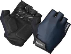 Gripgrab Ride Padded Short Finger Summer Gloves Navy Blue