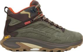 Merrell Men's Moab Speed 2 Leather Mid Waterproof Olive