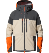 Haglöfs Men's Spitz Gore-Tex Pro Jacket Chalk Beige/Magnetite