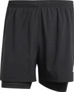 Adidas Men's Own the Run CLIMACOOL 2-in-1 Shorts Black