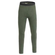 Pinewood Men's Abisko Merino Base Layer Pants Dark Moss Green