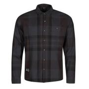 Halti Men's Hiker Trekking Shirt Black Sand Grey Print