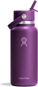 Hydro Flask 946ml Wide Flex Straw Cap Beachplum Purple