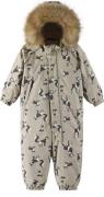 Reima Kids' Reimatec Winter Overall Lappi Earthy Beige