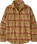 Patagonia Women's Fjord Flannel Shirt Old Spruce: Nest Brown