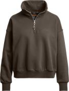 Parajumpers Women's Zendaya Half-Zip Sweat Earth Brown