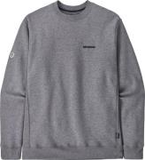 Patagonia Unisex Fitz Roy Icon Uprisal Crew Sweatshirt Gravel Heather