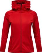 Peak Performance Women's Rider Essentials Zip Hood Red Pompeian