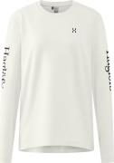 Haglöfs Women's Haglöfs Long Sleev Tee  Soft White 2