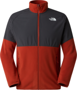 The North Face Men's Glacier Heavyweight Full Zip Fleece Iron Clay/Asp...