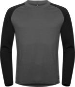 Hellner Men's Wool Warm Base Layer Long Sleeve Phantom/Black Beauty