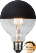 LED-lampa E27 G95 Top Coated (Svart)
