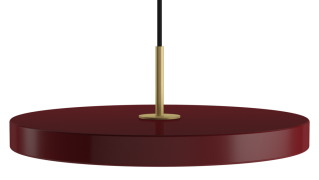 Asteria 43cm LED (mässingtopp) (Röd)