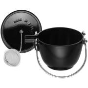 Staub Tekanna Rund 1,15 Liter, Svart