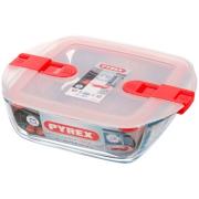 Pyrex Ugnsform Cook and Heat med lock, 1 liter