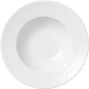 Lyngby Porcelæn Rhombe Pastatallrik 24,5 cm
