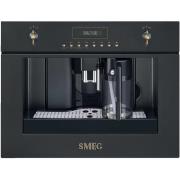 Smeg 60 cm inbyggd kaffemaskin i antracit