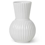 Lyngby Porcelæn Tura vas, 18 cm, vit