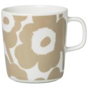 Marimekko OIVA mugg 4 dl, unikko/beige