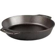 Lodge Bakeware Bakform med dubbla handtag, 26 cm, gjutjärn