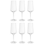 Georg Jensen Bernadotte champagneglas flute, 27 cl, 6 st