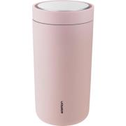 Stelton To Go Click Steel termosmugg 0,2 liter, soft rose