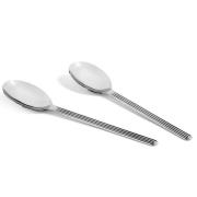 HAY Sunday serveringssked 2-pack, rostfritt stål