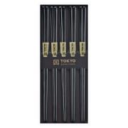 Tokyo Design Studio Ätpinnar 5 pack, rostfritt stål, black