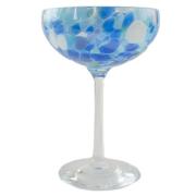 Magnor Swirl champagneglas 22 cl, blå