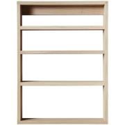 Andersen Furniture A-Podium hylla 70 x 10 x 52 cm, ek