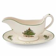 Spode Christmas Tree såskanna med fat 31 cl