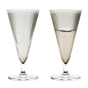 Rosendahl Grand Cru Nouveau champagneglas 2 st, smoke