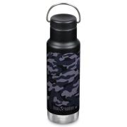 Klean Kanteen Isolerad flaska med ögelkork, 355 ml, black camo