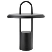 Stelton Pier portabel LED-lampa 33,5 cm, svart