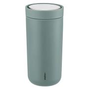 Stelton To Go Click termosmugg 0,4 liter, dusty green