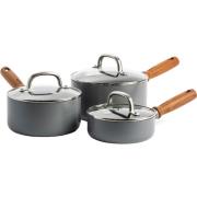 GreenPan Mayflower Pro kastrullset 3 delar