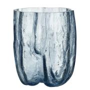 Kosta Boda Crackle vas 270 mm, circular glass