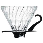 Hario 1 Cup Dripper V60 Glas med svart handtag