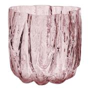 Kosta Boda Crackle Vas 12,1 cm, rosa