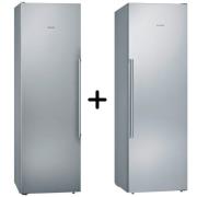 Siemens iQ500 KS36VAIDP Kylskåp + GS36NAIDP Frys