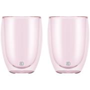 Bodum PAVINA dubbelväggat glas 35 cl 2-pack, rosa