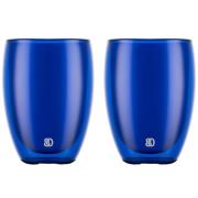 Bodum PAVINA dubbelväggat glas 35 cl 2-pack, blå