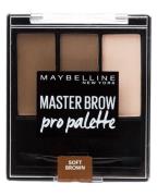 Maybelline Master Brow Pro Palette Soft Brown 3 g