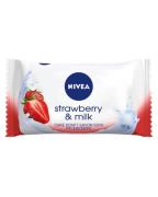 Nivea Strawberry & Milk Hånd- og Kropssæbe 90 g