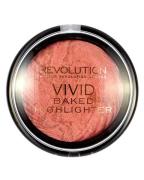 Makeup Revolution Vivid Baked Highlighter Rose Gold Lights 7 g