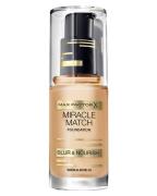 Max Factor Miracle Match Foundation Warm Almond 45 30 ml